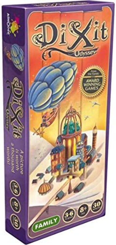 Libellud Dixit's Odyssey Board Game - Unleash Your Imagination With 84 New Cards! A Creative Storytelling Game, A Fun Family Game For Kids And Adults, Ages 8 And Up, 3-6 Players, 30-Minute Playtime, M