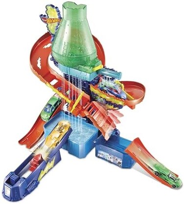 HOT WHEELS COLOR SHIFTERS COLOR SPLASH SCIENCE LAB PLAY SET CCP76