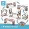 Engino- Stem Toys, 9 in 1 Construction Toys for Kids 9+, Buildings &amp; Bridges, Fun Educational Toys, Gift for Boys &amp; Girls, Stem Building Toys