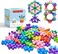AWESOME CHOICE Clip Connect 100 Pieces   Diameter of 1.5 Inches   Interlocking Solid Plastic Building Blocks Discs Set STEM Educational Toy for Preschool Kids Boys and Girls   Safe Material for Kids