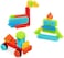 Battat Bristle Blocks 50 pieces building blocks basic set - educational toy building blocks with bristles, motor skills toys - children and baby toys from 2 years