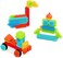 Battat Bristle Blocks 50 pieces building blocks basic set - educational toy building blocks with bristles, motor skills toys - children and baby toys from 2 years