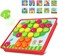 AMOSTING Color Matching Mosaic Pegboard Early Learning Educational Toys for Boys &amp; Girls