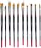 Creative Mark Professional Artist FX Special Effects Paint Brush - Set of 10
