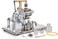 Sunnytech Hot Air Stirling Engine Model Education Toy Electricity Power SC02M