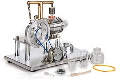 Sunnytech Hot Air Stirling Engine Model Education Toy Electricity Power SC02M