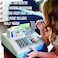 Ben Franklin Toys Dr. STEM Toys   Talking Toy Cash Register   STEM Learning 69 Piece Pretend Store with 3 Languages, Paging Microphone, Credit Card, Bank Card, Play Money and Banking for Kids, Silver