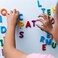 Educational Insights Multicolored Uppercase AlphaMagnets, Set of 42 Uppercase Letters: Perfect for Homeschool &amp; Classroom, Ages 3+