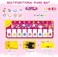 M SANMERSEN Musical Mat,Sanmersen Baby Early Education Coolplay Music Piano Keyboard Carpet Animal Blanket Touch Play Safety Learn Singing funny Toy for Kids (Purple)