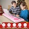 WOSTOO Kids Keyboard Piano, Portable 61 Keys Keyboard Electronic Digital Piano, Early Learning Educational Musical Piano Toy Keyboard for Beginners with Music Stand, Microphone (Pink) ﻿