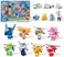 Super Wings Toys, Transformer Toys 2 Inch, Airplane Toy for Kids 3-5 Years Old, 15 Packs Transforming Jet Playset, Real Mobile Wheels, Birthday Party Supplies for Preschool Boys and Girls