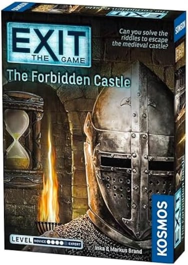 Thames &amp; Kosmos   692872   Exit: The Forbidden Castle   Level: Advanced   Unique Escape Room Game   1-4 Players   Ages 10+