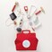 Le Toy Van - Kids Wooden Educational Pretend Play Honeybake Doctor's Medical Set Kit Role For Boys And Girls Red 3 Year Old +, 8.66" x 5.70" 5.90" TV292