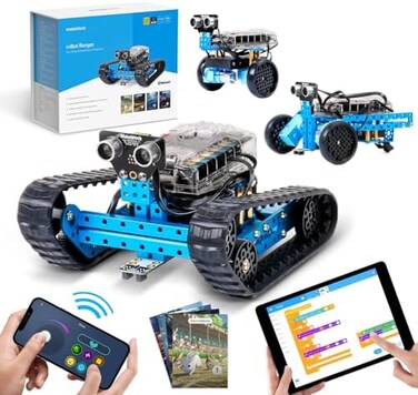 Makeblock mBot Ranger Transformable STEM Educational Robot Kit,a three-in-one educational robot kit for both learning programming and having fun