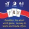 PlayMonster Quiddler: Word Card Game for 8 Players, Ages 8+