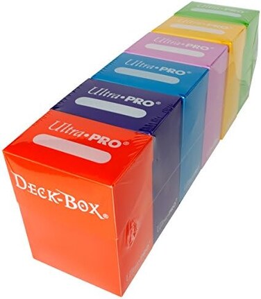 Ultra Pro 074427853242 Deck Boxes, Multicolor, 6.4 Inch