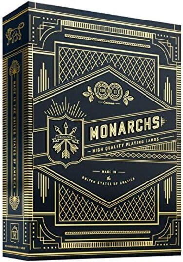 theory11 Playing Cards: Theory 11 - Blue Monarchs