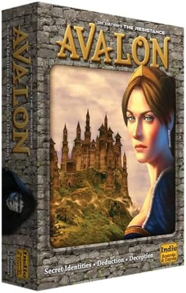 Indie Boards and Cards The Resistance: Avalon Social Deduction Game for 5 to 10 Players, Ages 15+