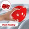 ZONETECH Zone Tech Red Hanging Dice- A Pair