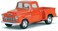 Kinsmart 1955 Chevy Stepside Pick-Up Die Cast Collectible Toy Truck (Orange)