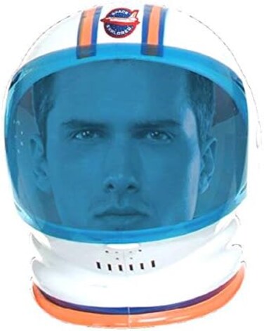 Charades Adult Astronaut Helmet Costume Accessory