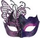 Coddsmz Mysterious Venetian Butterfly Lady Masquerade Halloween Party Mask Evening Prom Ball Mask Bar Costumes Accessory