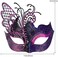 Coddsmz Mysterious Venetian Butterfly Lady Masquerade Halloween Party Mask Evening Prom Ball Mask Bar Costumes Accessory