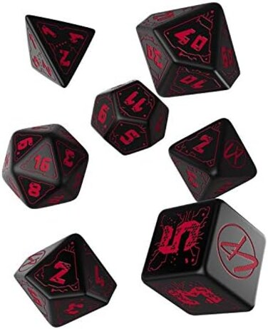 Q-Workshop The Cyberpunk RPG Dice Set