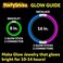 PartySticks Glow Sticks Bulk Party Favors 100pk - 8" Glow in the Dark Party Supplies, Light Sticks for Neon Party Glow Necklaces and Bracelets for Kids or Adults
