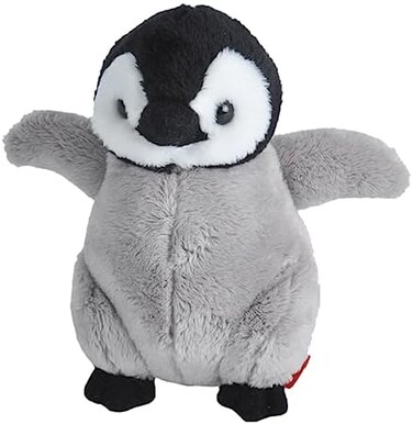 Wild Republic Playful Penguin Plush Soft Toy, Cuddlekins Cuddly Toys, Gifts for Kids 20 cm