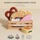 Le Toy Van - Educational Wooden Honeybee Market Baker's Basket Crate   Wood Play Food   Supermarket Pretend Play Shop Food