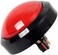 EG Starts 12V 100mm Big Dome Convex Type LED Lit Illuminated Push Buttons For Arcade Machine Video Games Parts &amp; Red