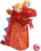 HABA Glove Puppet Eat-It-Up with Built in Belly Bag to Feed the Monster