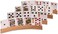 Yellow Mountain Imports Wooden Playing Card Holders (Set of 4) - The Panorama - Travel-Friendly