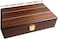 Best Chess Set Tracy Mini Travel Rummy Tile Board Game in Wood Case with Wooden Racks and Urea Tiles