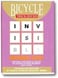 US Playing Cards Invisible Deck Bicycle - red