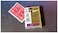 US Playing Cards Invisible Deck Bicycle - red