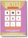 US Playing Cards Invisible Deck Bicycle - red