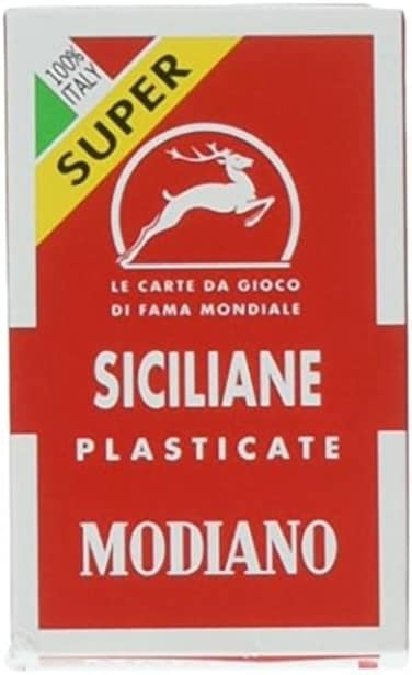 Modiano Italian Sicilian Scopa Playing Cards