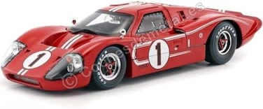 Shelby Collectibles 1967 Ford GT MK IV Le Mans #1, Red - Collectibles, Inc. SC423R 1/18 Scale Diecast Model Toy Car