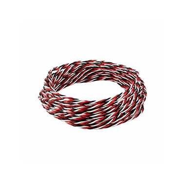 OliYin 32 feet DIY FUTABA Color 22# 22AWG 60 Cores Servo Extension Cable Twisted Wire for RC Model