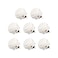 SANWA 8 pcs OBSF-30 Original Push Button - for Arcade Jamma Video Game &amp; Arcade Joystick Games Console ( White )