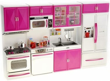 PowerTRC My Modern Kitchen Battery Operated Toy with Lights, Sounds (11-12in)