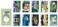Ensky Studio Ghibli My Neighbor Totoro 2nd Edition Playing Cards, multicolour
