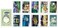 Ensky Studio Ghibli My Neighbor Totoro 2nd Edition Playing Cards, multicolour