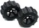 FLMLF Sand Wheel Tire Set (2PCS) for 1/5 BAJA 5B 5T 5SC 190x90mm Hub Adapter Hexagon 24mm RC Wheels