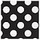 Unique Black Polka Dot Latex Balloons (30cm) Pack of 6 - Premium Quality, Perfect for Parties &amp; Celebrations