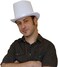 Funny Party Hats White Top Hat - Costume Top Hat - Felt Top Hat, White, M