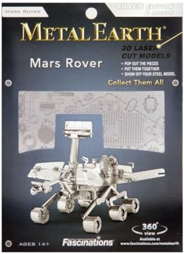 Professor PUZZLE Metal Earth Mars Rover