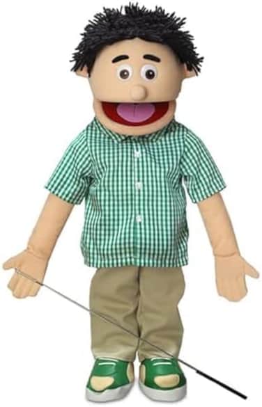 Silly Puppets 25" Kenny, Peach Boy, Full Body, Ventriloquist Style